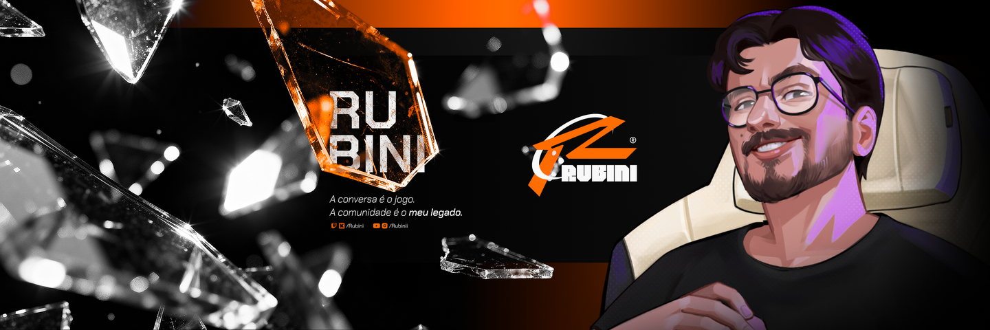 Rubini — A conversa é o jogo. A comunidade é o meu legado.